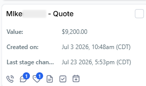 Pool refinishing quote worth $9,200